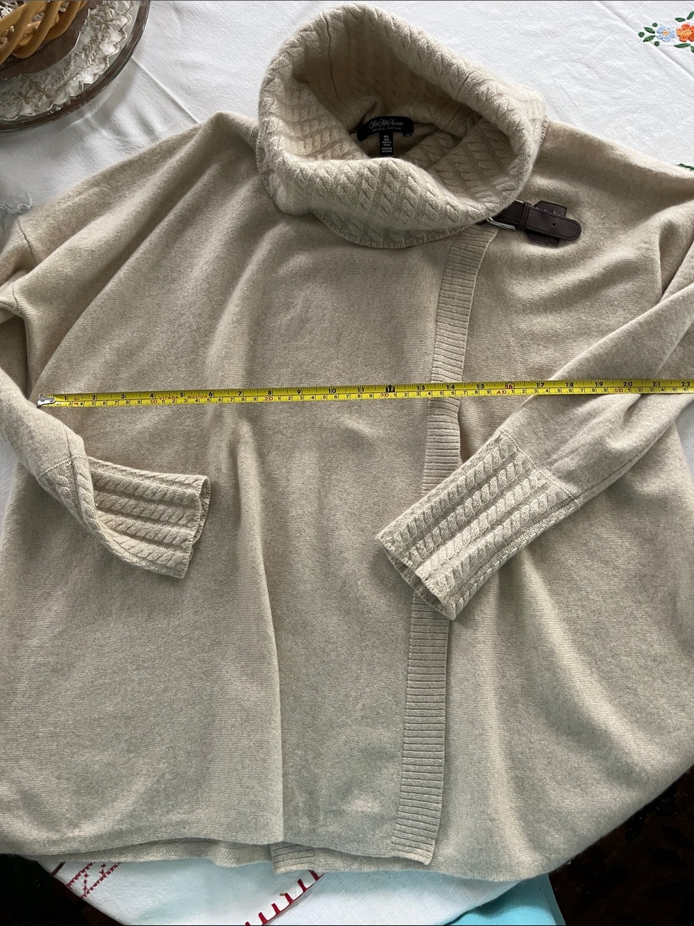 SFA Cashmere swing turtle neck sweater